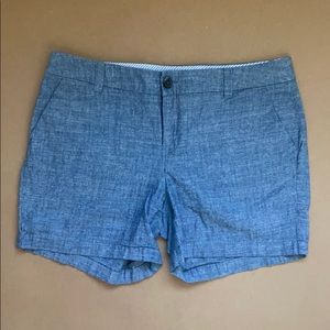 Mid-Rise 100% Cotton Shorts